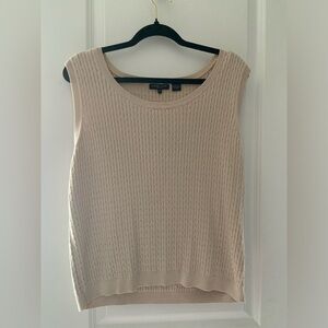 Knit tank.